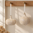 Hanging Ceramic Natural Pumpkin
