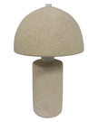 Natural Textured Mushroom Table Lamp