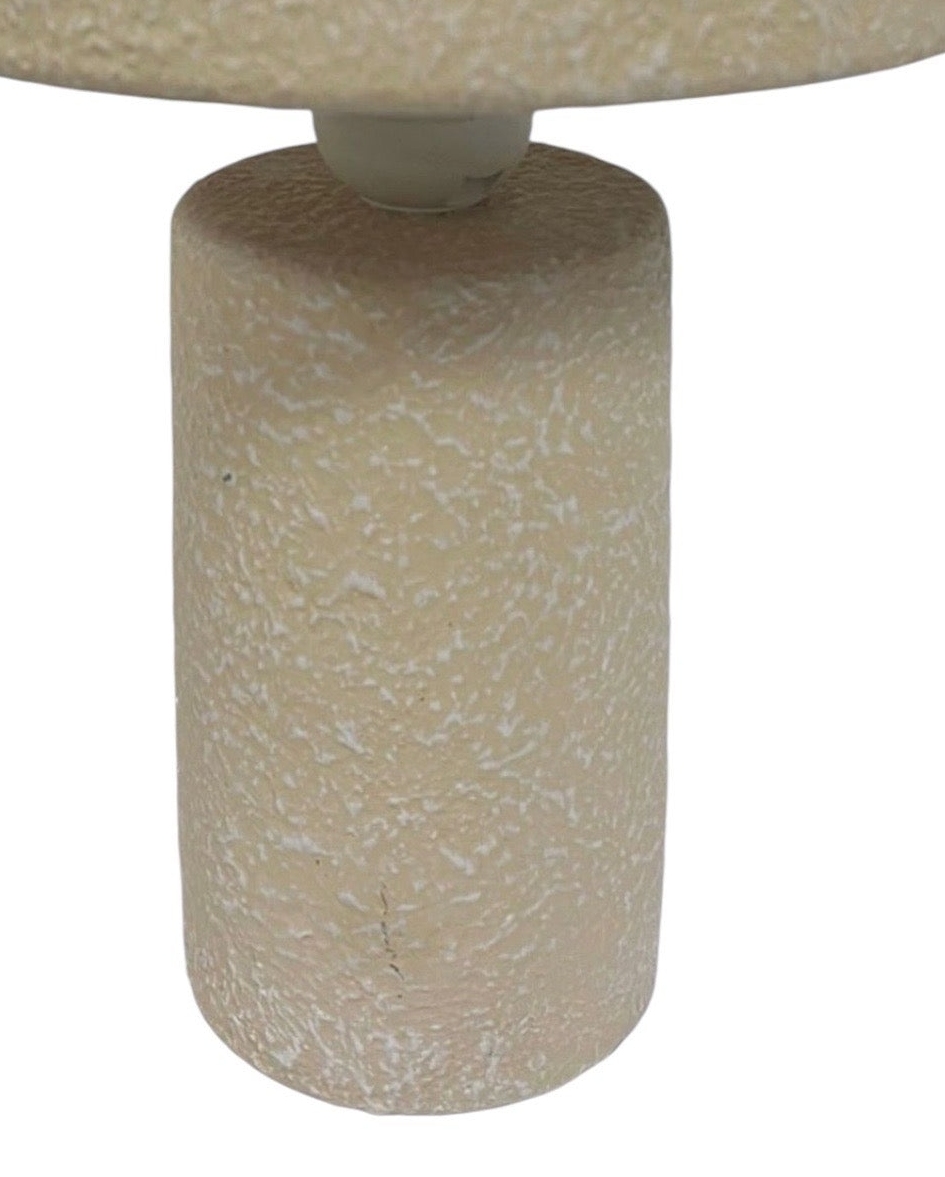 Natural Textured Mushroom Table Lamp