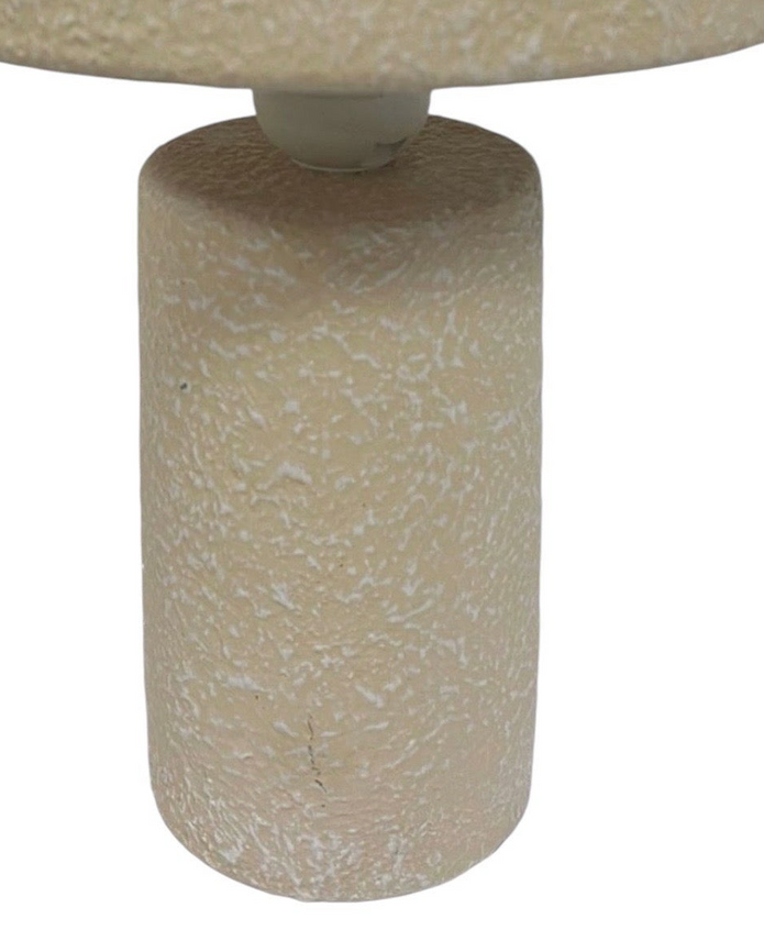 Natural Textured Mushroom Table Lamp