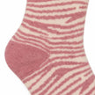 Pink Zebra Print Cosy Socks