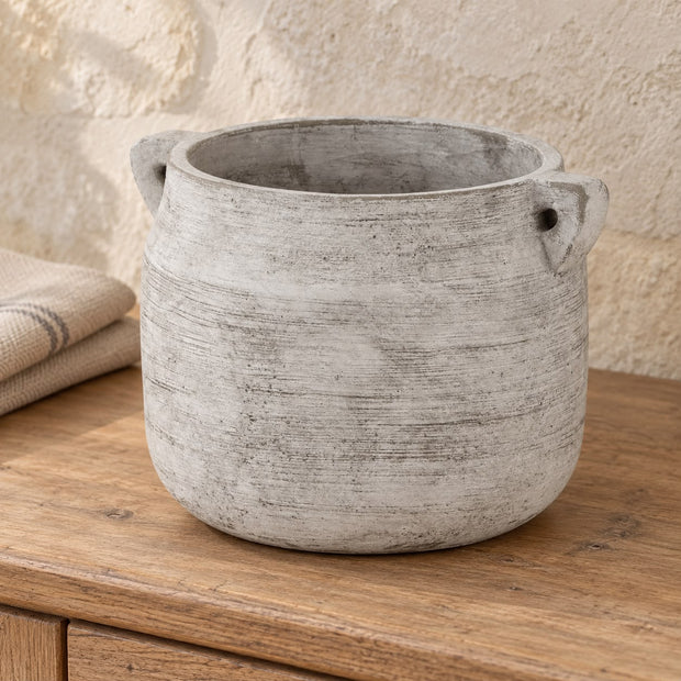 Athena Neutral Stone Hydria Vase — product image 2
