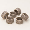 Wickham Rattan Napkin Rings - Set of Six