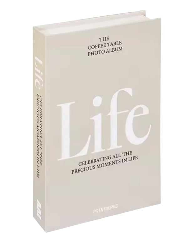 White And Neutral Life Storage Book Box