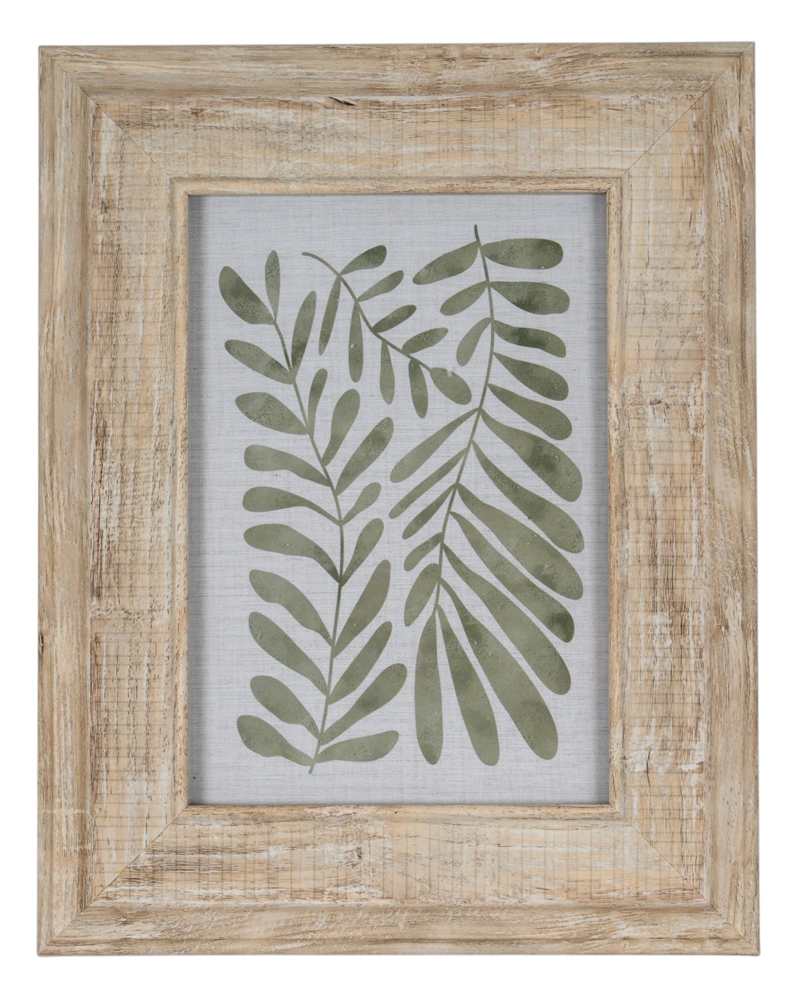 Neutral wooden Skye photo frame by Hill Interiors, showcasing a stylish rectangular picture frame with a natural wood finish.