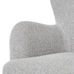 Greige Boucle Large Comfy Arm Chair