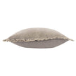 Taupe Washed Cotton Velvet Cushion Cover
