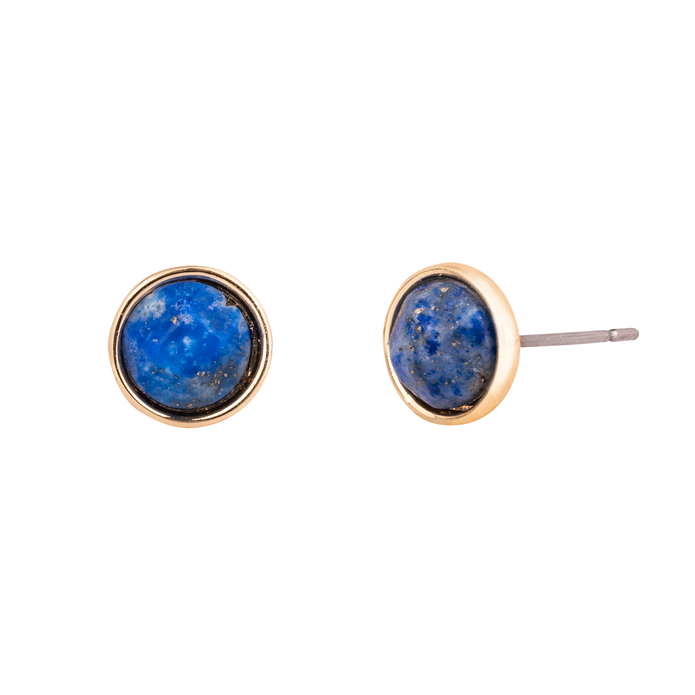 Venus Semi-Precious Stone Stud Earrings