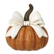 Pumpkin With Cream Bow