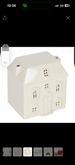 White Ceramic House Wax Melt Oil Burner