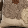 Neutral Beige Double Pumpkin Cushion Cover