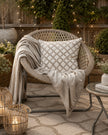 Rattan Snug Garden Furniture Single Chair - Natural