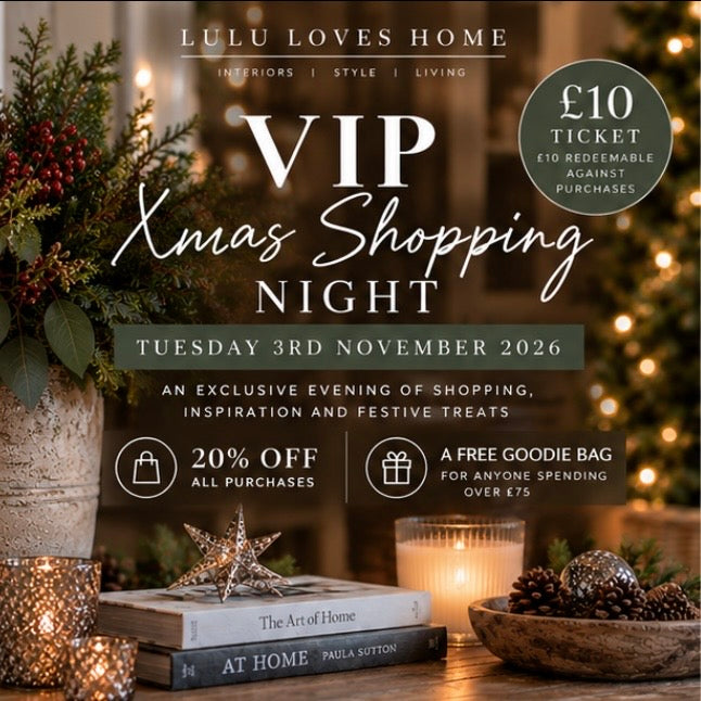 Ticket For Our VIP Xmas Shopping - Night 1 - Tuesday 3rd November