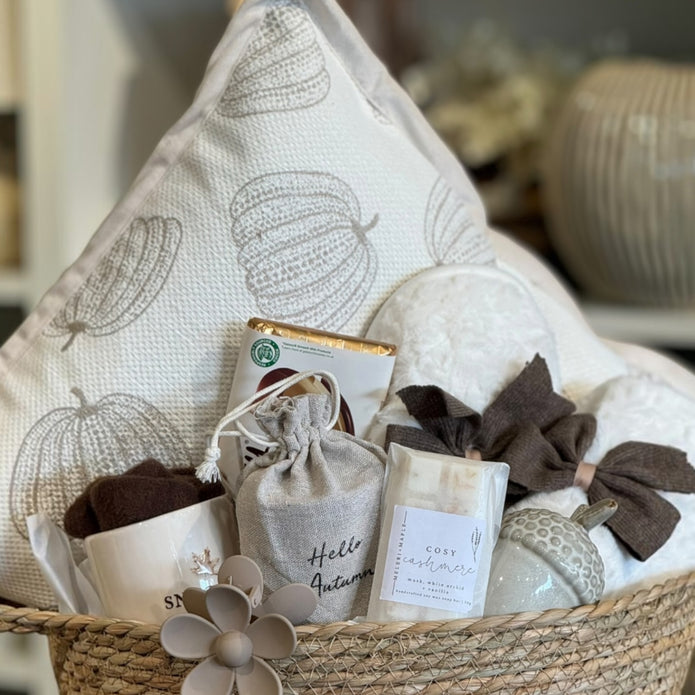 Autumnal Boo Gift Basket - Neutral