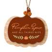 Wooden Pumpkin Spice Hanger Decoration