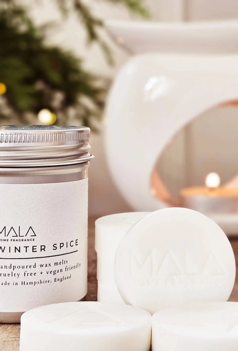 Mala  Fragrance Luxury Wax Melt Tins - Winter Spice - Lulu Loves  Lulu Loves Home 