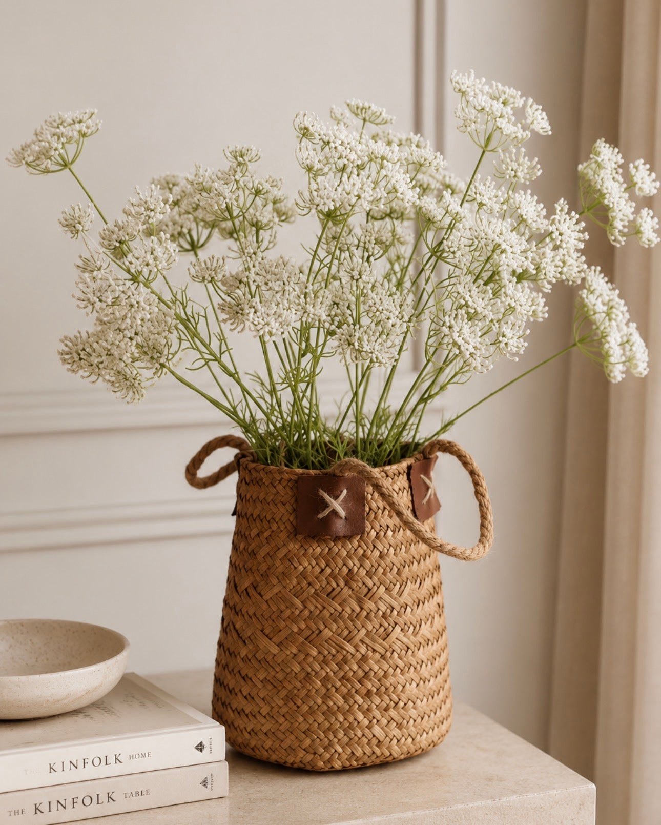 Artificial Cow Parsley Stems