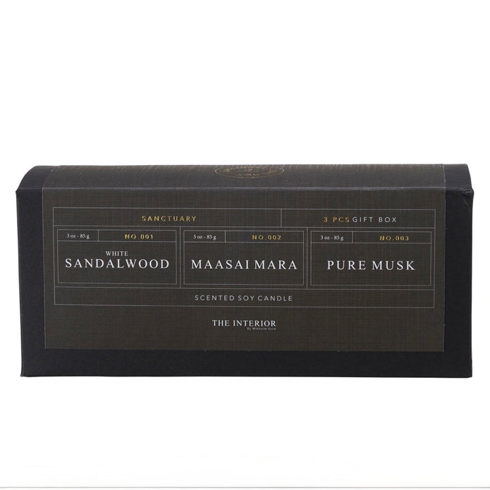 Sanctuary Candles Gift Set - Set Of Three