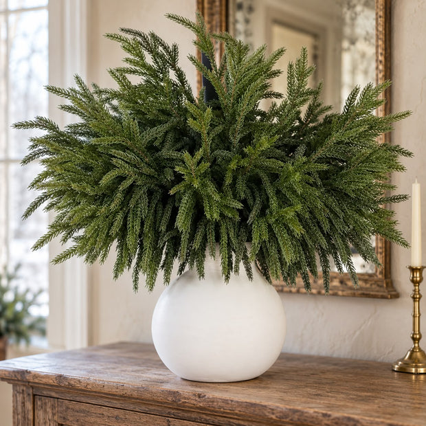 Artificial Luxury Green Norfolk Standard Stem