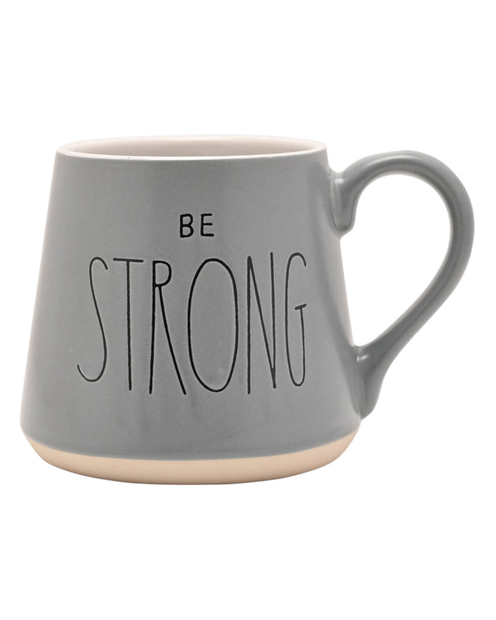 Blue Mug - Be Strong