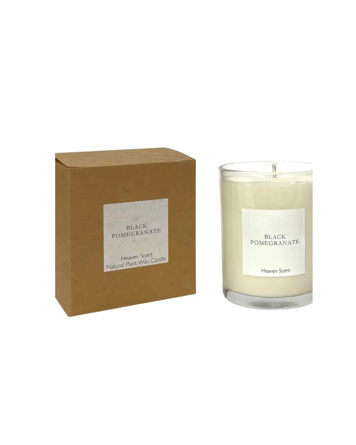 Black Pomegranate Medium Candle