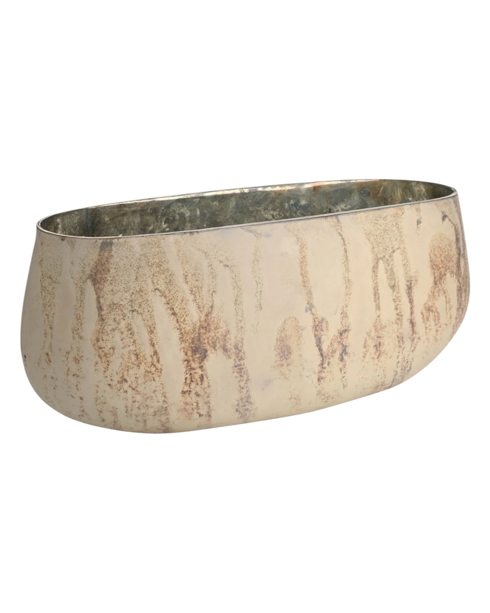 Natural Luxe Beige Bowl Vase