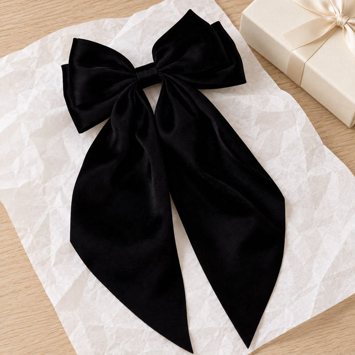 Black Velvet Bow