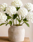 Artificial Tall Soft White Hydrangea Stem