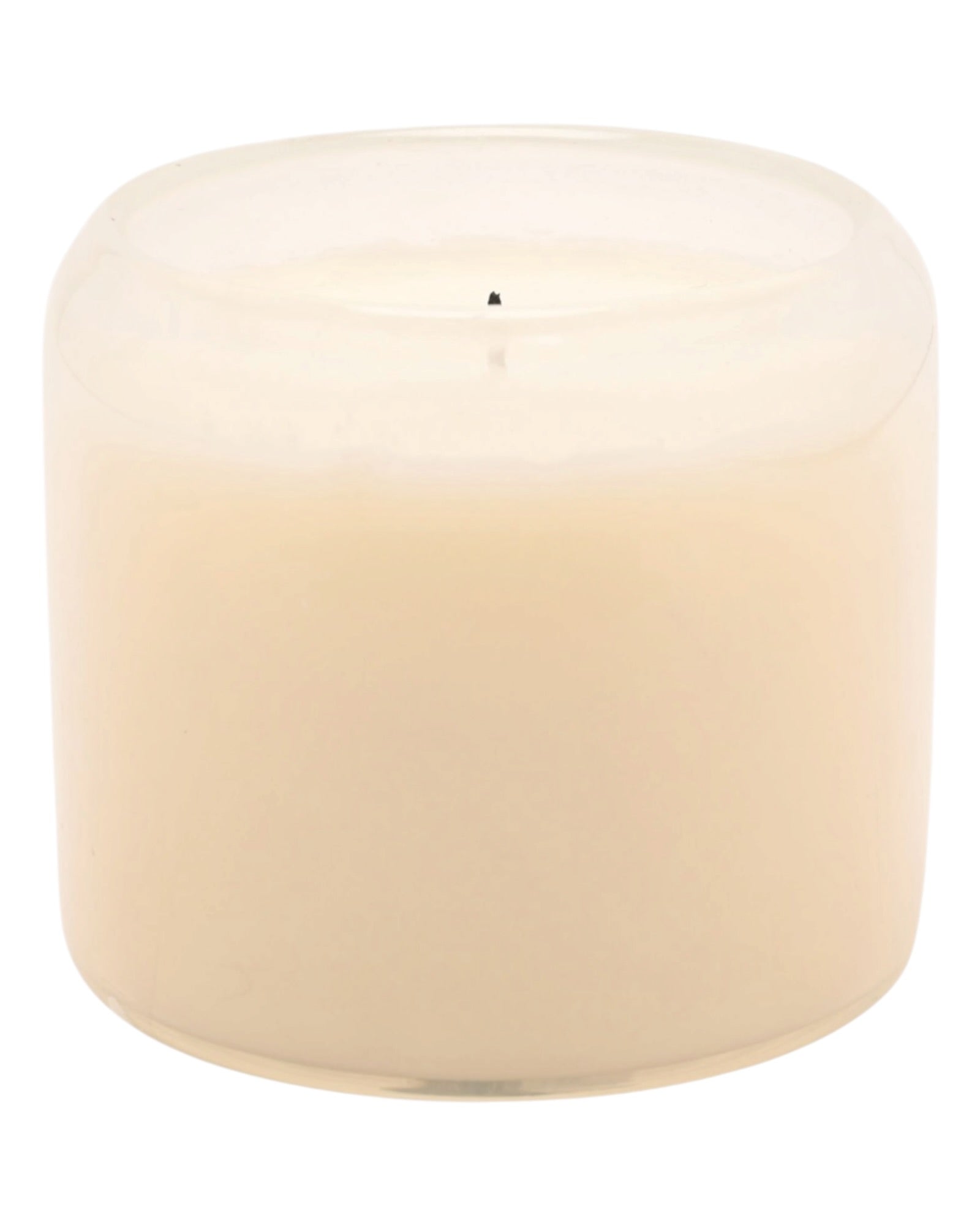 Beige Moments Double Wick Candle - Happy Home
