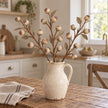 Artificial Beige Berry Stem