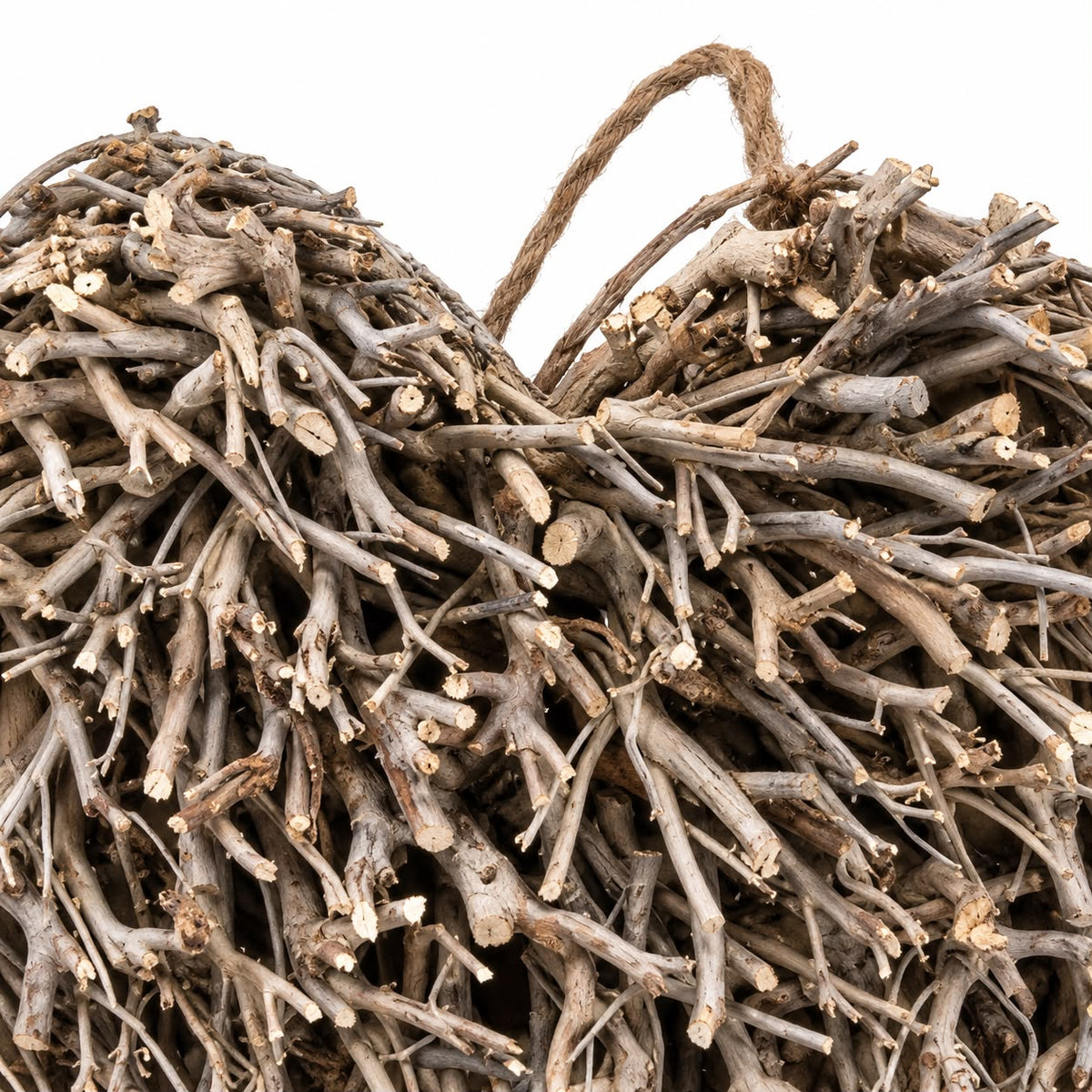 Tea branch heart deco