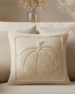 Cream Fluffy Large Pumpkin Cushion Cover