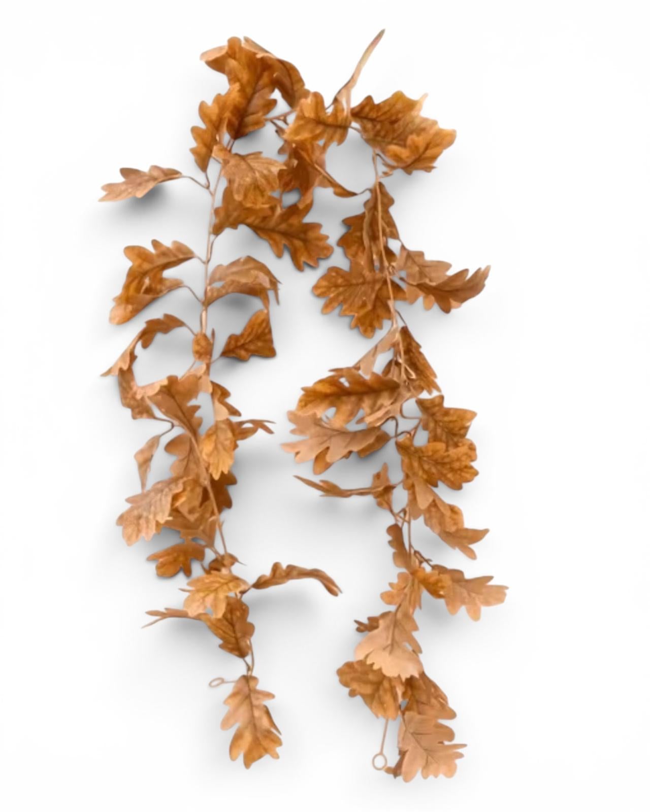 Brown Autumn Leaf Garland