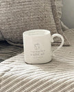 Beige Moments Mug - Happy Home - Neutral Ceramic Coffee Cup
