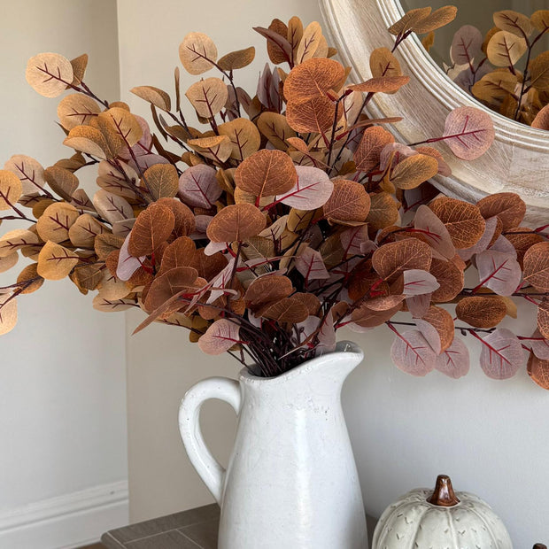 Artificial Autumnal Eucalyptus Stem