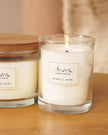 London Wax Company Lidded Candle - Amber & Vanilla