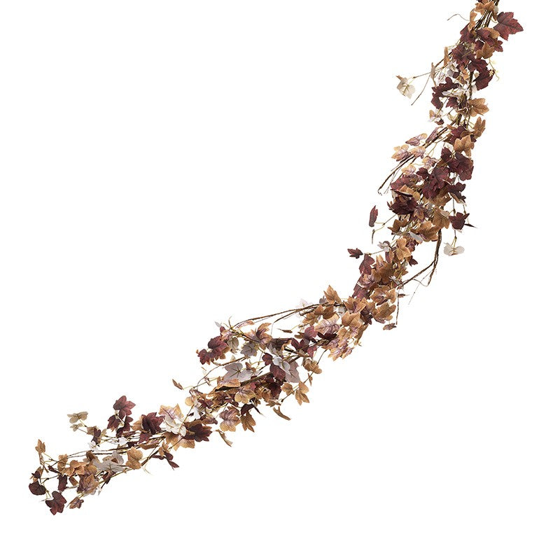 Luxury Brown Rustic Leaf Garland