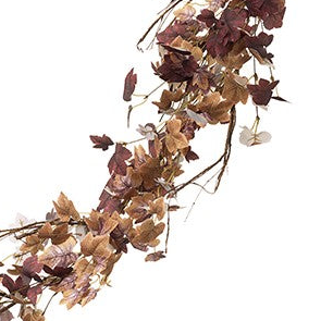 Luxury Brown Rustic Leaf Garland