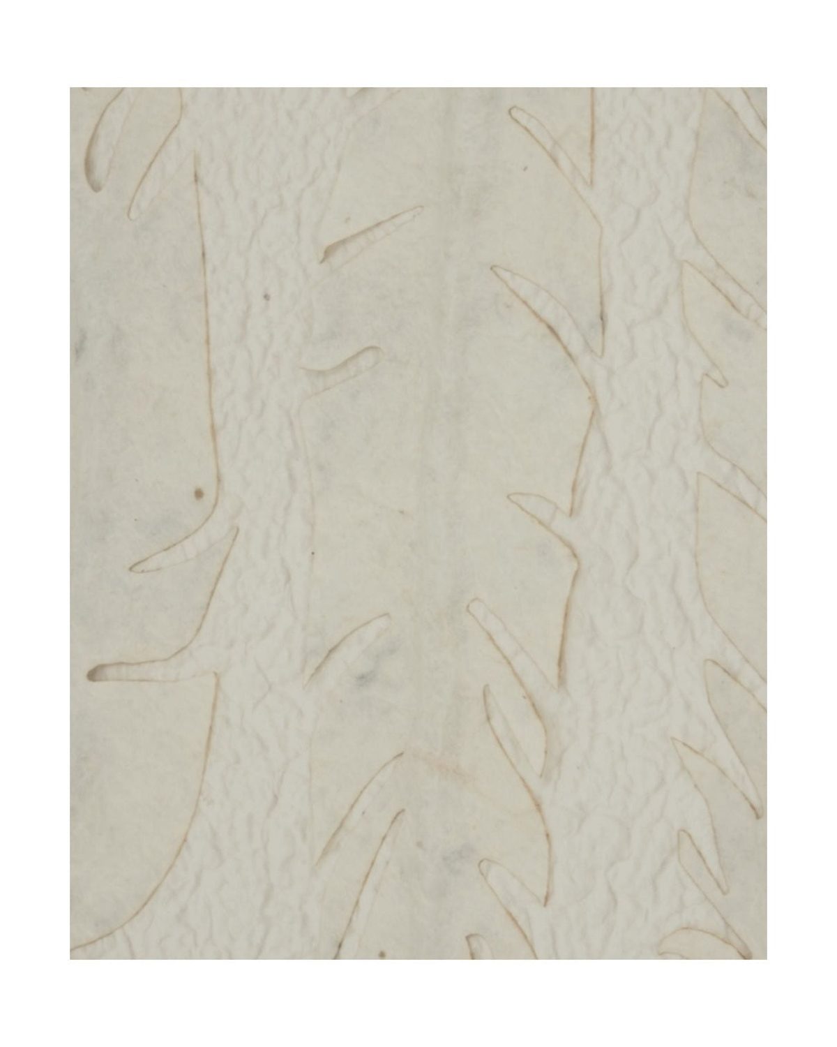 Alta White Feather Picture In Frame