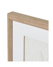 Alta White Feather Picture In Frame