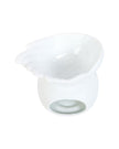 Angel Wings Dish Ceramic Wax Burner - White