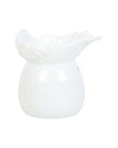 Angel Wings Dish Ceramic Wax Burner - White