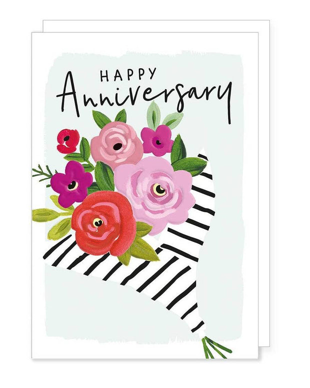Anniversary Card - Bouquet of Flowers
