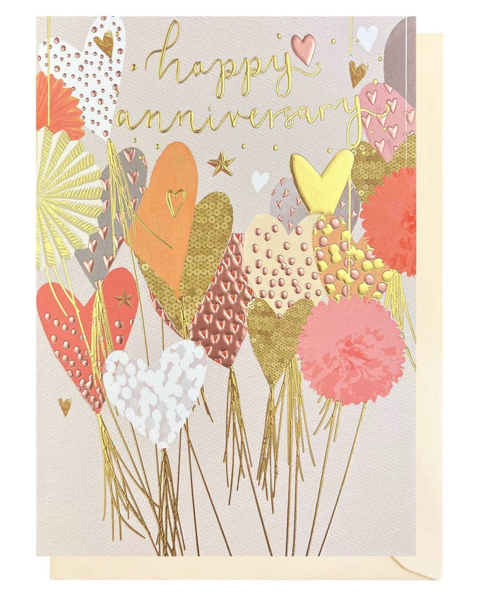 Anniversary Card - Heart