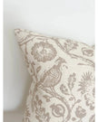 Aria Neutral Beige Country Floral Print Cotton Cushion Cover - Soft FurnishingsSoft Furnishings - Lulu Loves Home