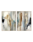 Art Marketing - Canvas Framed Pair Of Prints, Inspired - PRE ORDER FOUR WEEK DELIVERY