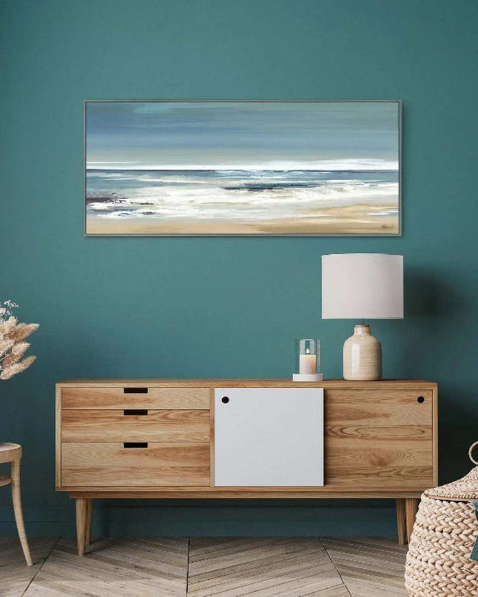Art Marketing - Canvas Framed Print, Along the Coastline - PRE ORDER FOUR WEEK DELIVERY - Posters, Prints, & Visual ArtworkPosters, Prints, & Visual Artwork - Lulu Loves Home