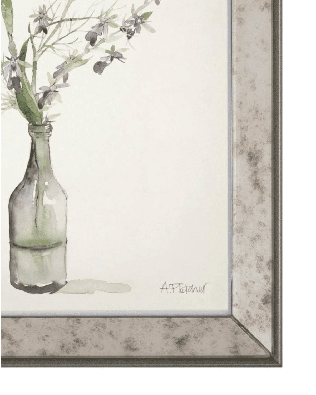 Art Marketing - Canvas Framed Print, Amethyst Orchids - PRE ORDER FOUR WEEK DELIVERY