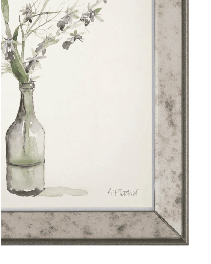 Art Marketing - Canvas Framed Print, Amethyst Orchids - PRE ORDER FOUR WEEK DELIVERY