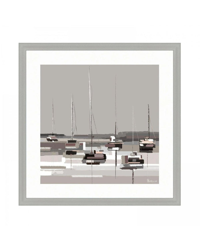 Art Marketing - Canvas Framed Print, Anchored Bay - PRE ORDER FOUR WEEK DELIVERY - Posters, Prints, & Visual ArtworkPosters, Prints, & Visual Artwork - Lulu Loves Home